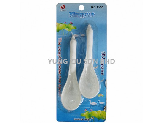 X-55#2PCS GOOSE SPOON(XINGYUE)